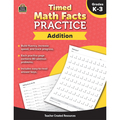 Teacher Created Resources Timed Math Facts Practice - Addition TCR8400